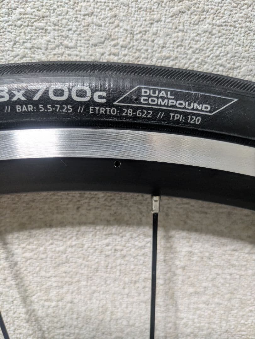ホイールセット SHIMANO WH-RS100　sora9速スプロケット着き