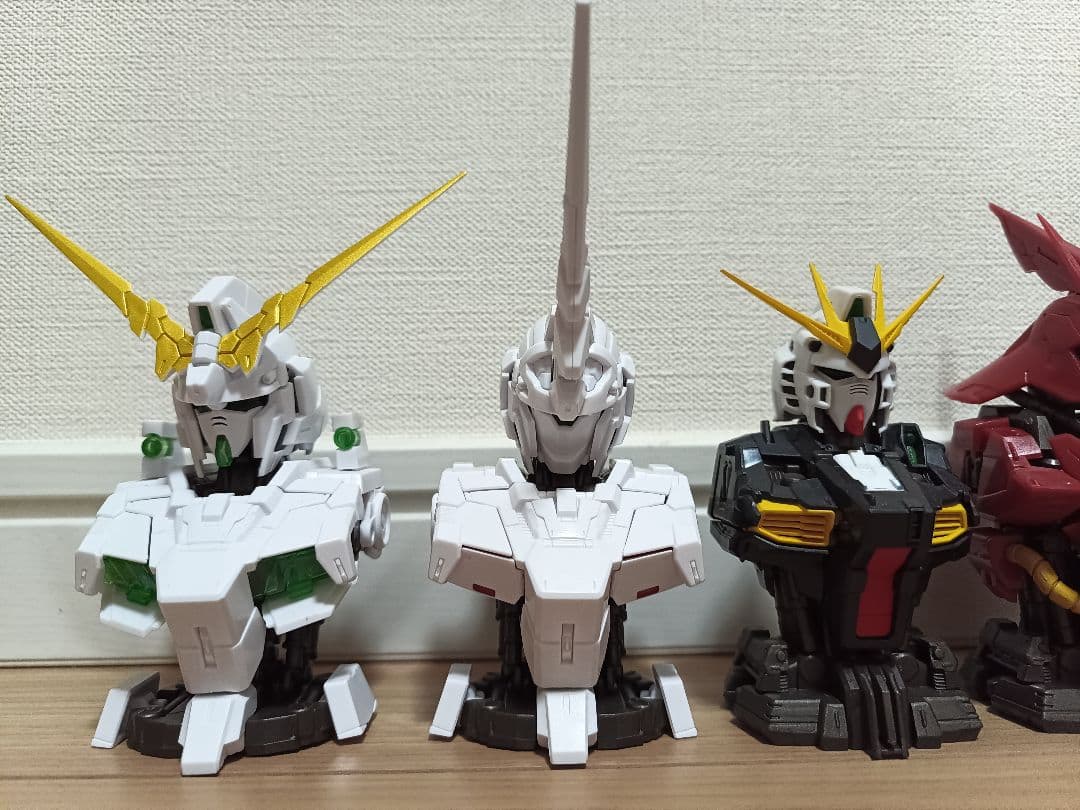 機動戦士ガンダム MSメカニカルバスト　外装+内部メカ　８体まとめ売り