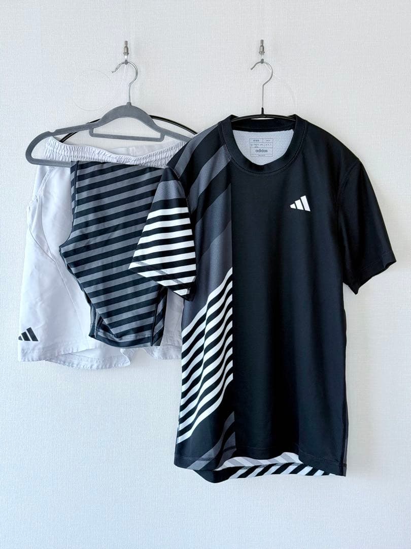 美品 Adidas フリーリフト Tシャツ＋2IN1 プロ ショーツ ズベレフ着
