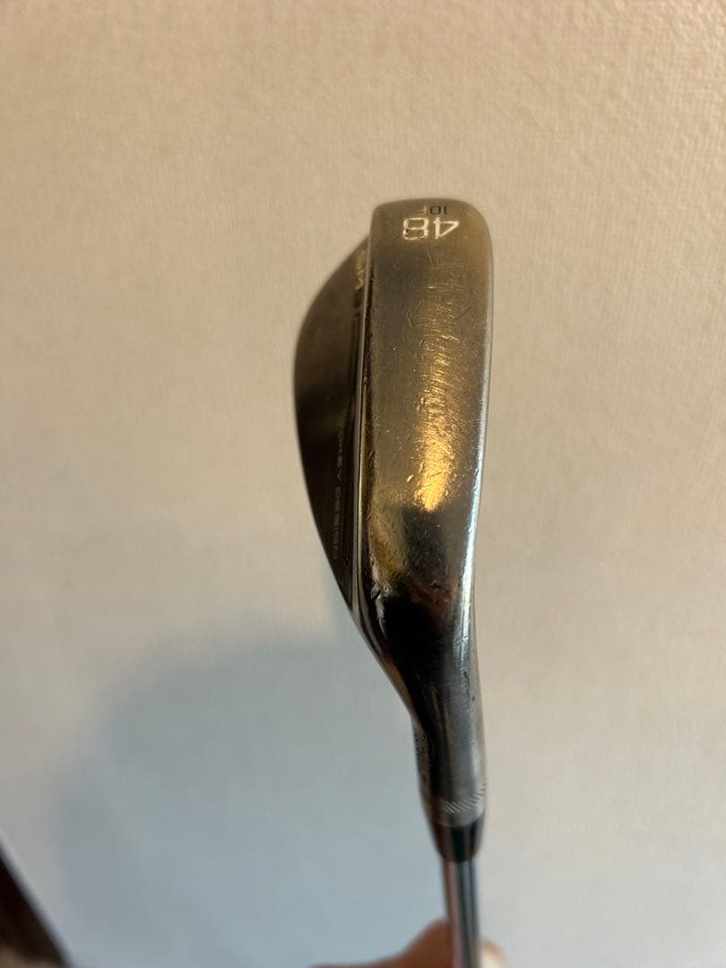 タイトリストボーケイSM9 ブラッシュドスチール　48/10 bv105シャフト