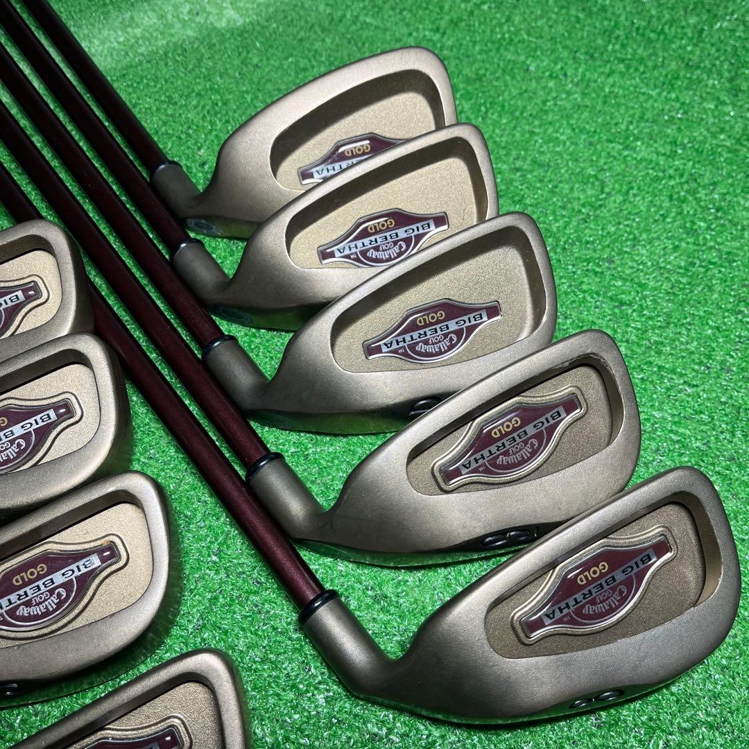 E70 Callaway BIG BERTHA GOLD アイアン キャロウェイ