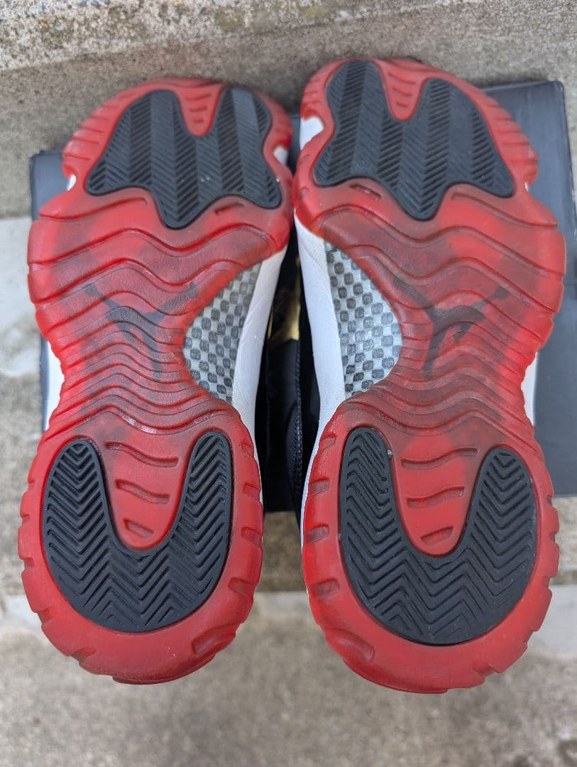 シューズ(男性用) aj11 bred low 27cm jordan11