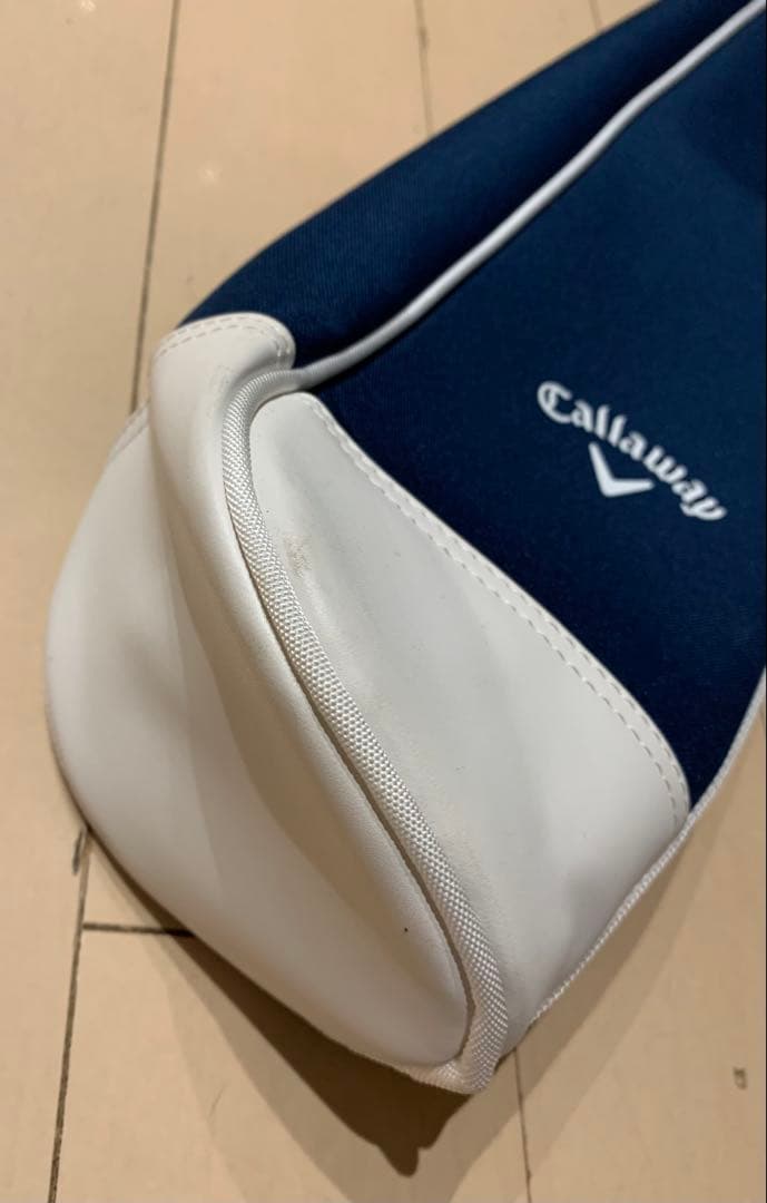 【美品】CALLAWAY クラブケース ネイビー