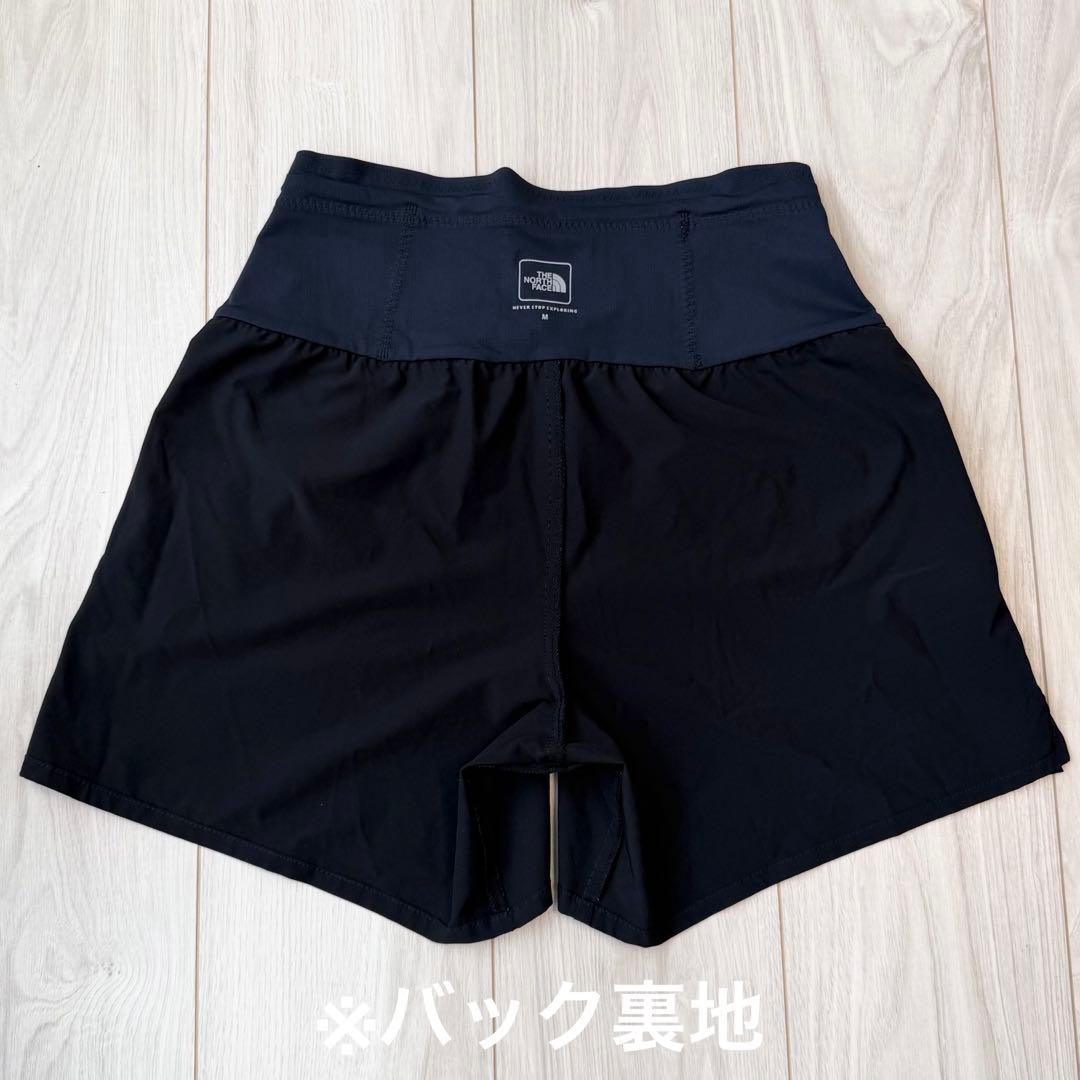 【美品/THE NORTH FACE】 ランニングショーツ黒レディースM