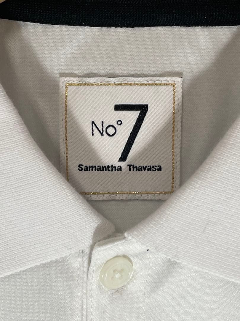 Samantha Thavasa No.7 ポロシャツ ホワイト