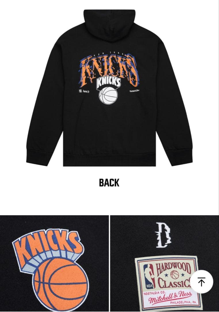 BTS SUGA NBA コラボ フーディKNICKS パーカー　M サイズ