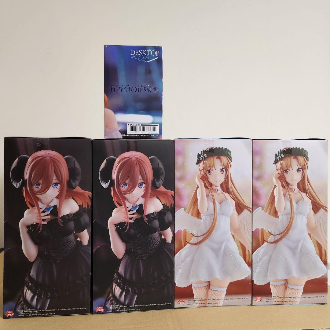 【新品未開封】五等分の花嫁 三玖 ソードアート・オンライン アスナ フィギュア