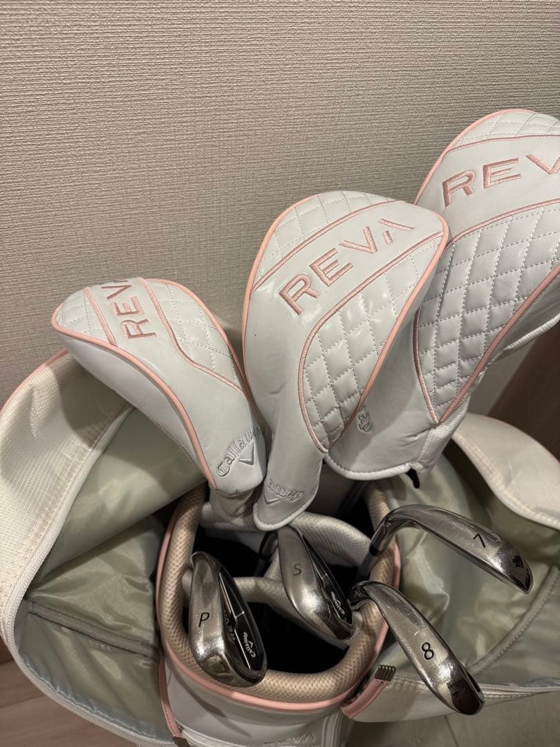 バック付き　キャロウェイ　レバ　初心者オススメ　レディースセット　FLEX L