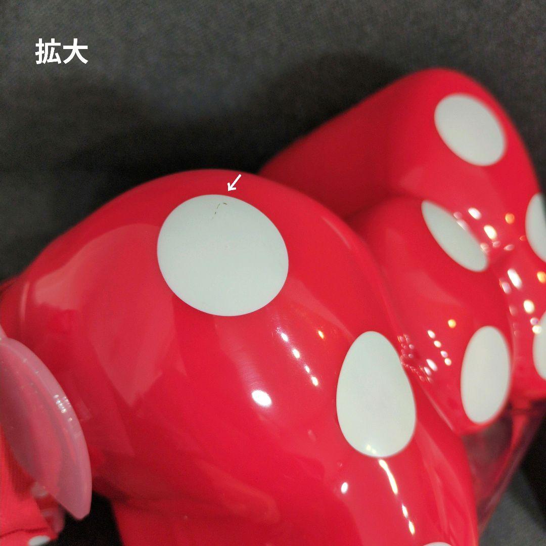 【早い者勝ち】ミニー　リボン　ポップコーンバケツ　赤　水玉　希少　レア