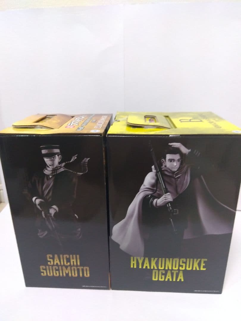 一番くじゴールデンカムイ B賞尾形百之助 ラストワン賞杉元佐一賞フィギュアセット