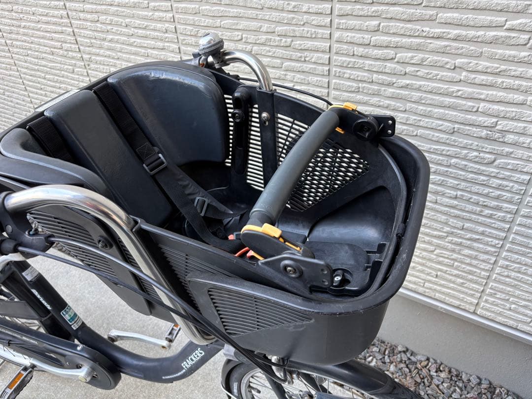 前後子乗せ自転車 チャイルドシート丸石MARUISHI FRACKERS
