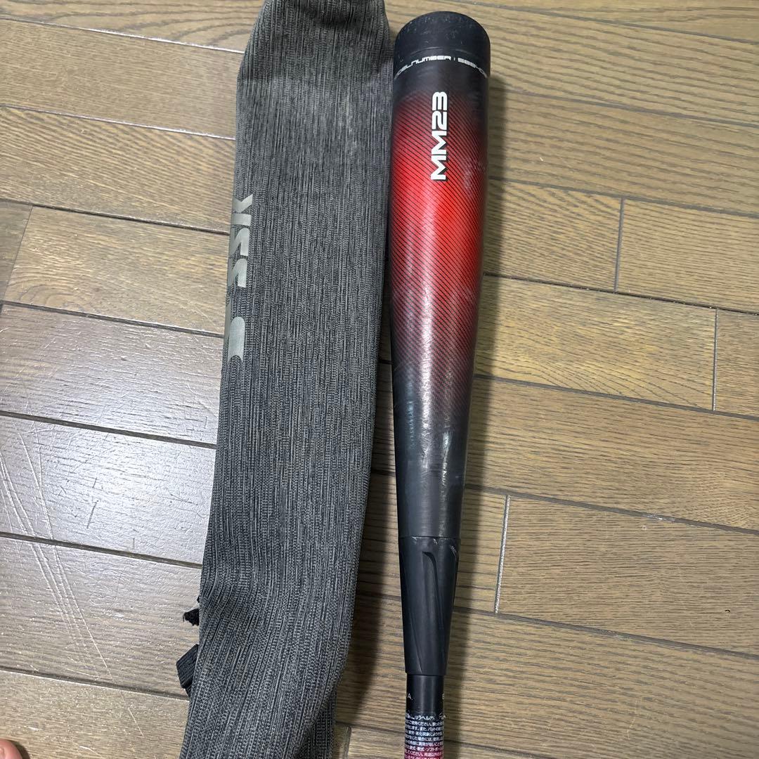 MM23 少年用　80cm　690g 割れヒビ無　使用歴30試合位　ケース中古
