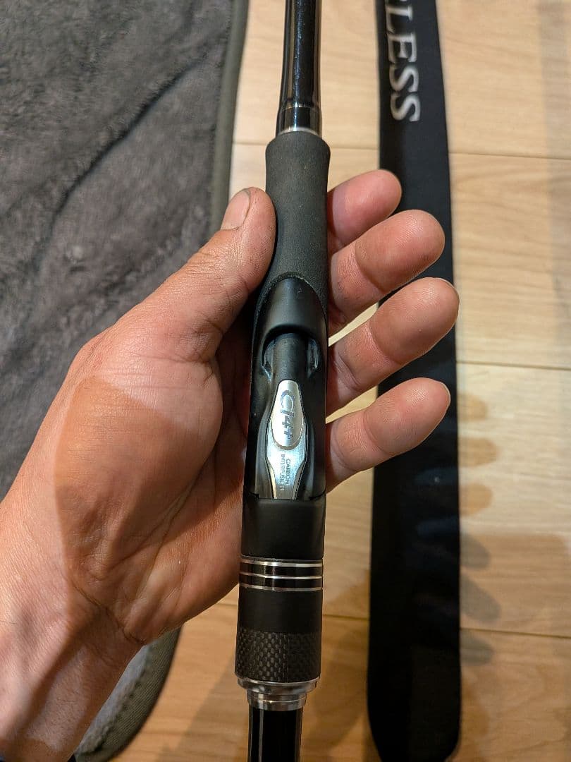 シマノ　ボーダレス　380MLS　フリースタイルロッド落とし込み