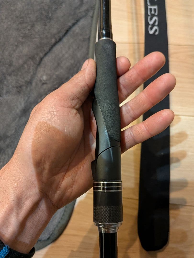 シマノ　ボーダレス　380MLS　フリースタイルロッド落とし込み