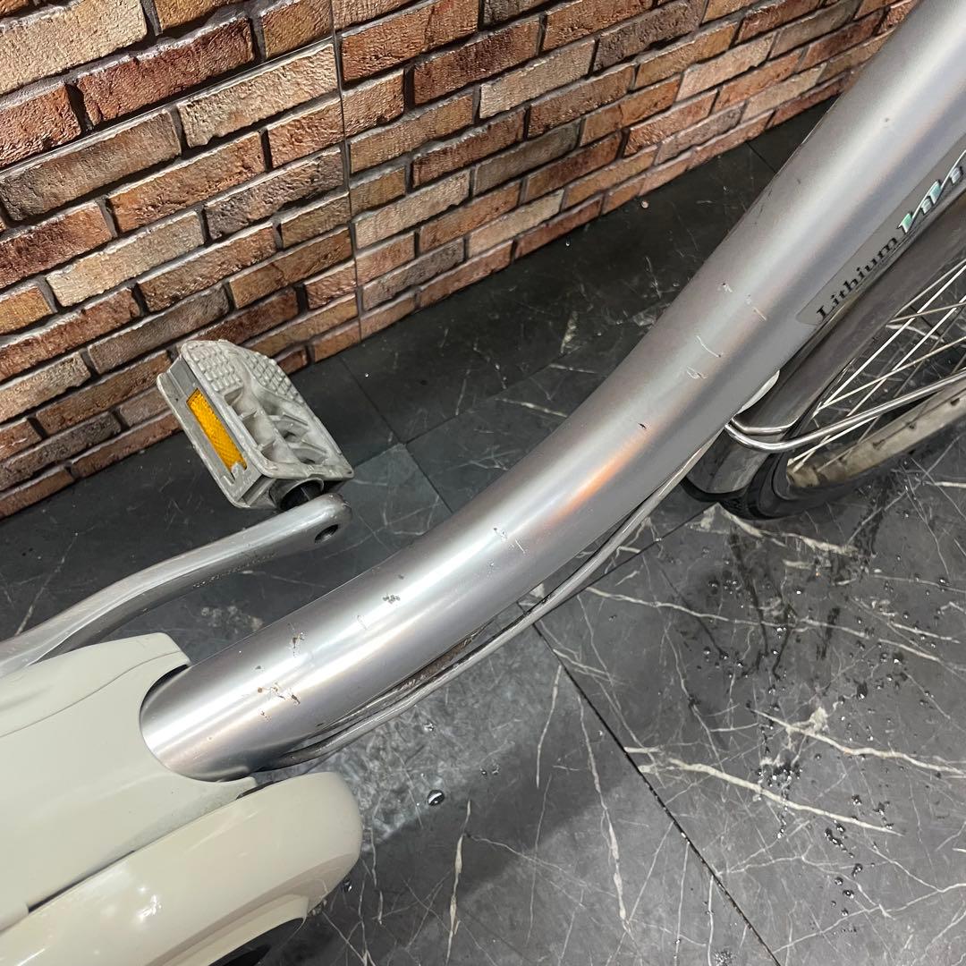 【174】電動自転車 Panasonic lithiumvivi DX シルバー