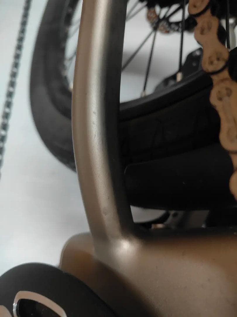 【在庫残りわずか！】折りたたみ電動アシスト自転車ERWAYA02ゴールド