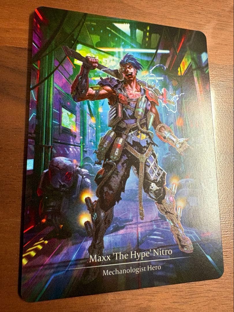 Maxx 'The Hype' Nitro Marvel プロモ 未使用 FaB
