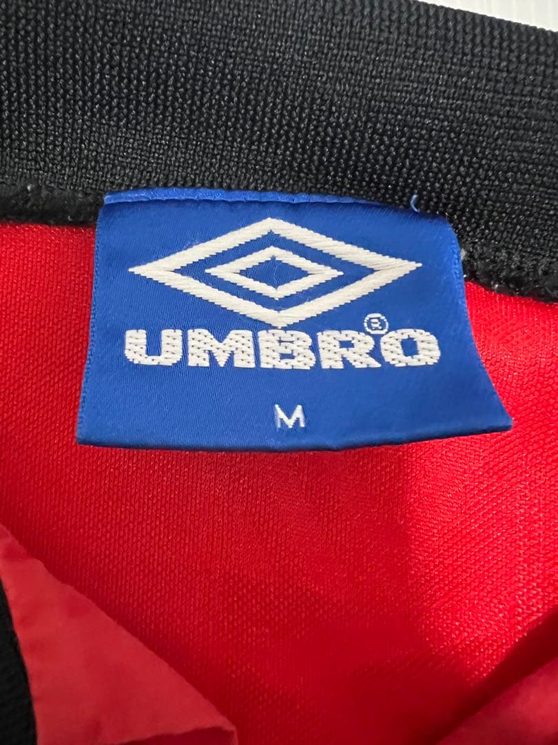 アンブロ UMBRO サッカー ユニフォーム シャツ 90s イングランドカラー