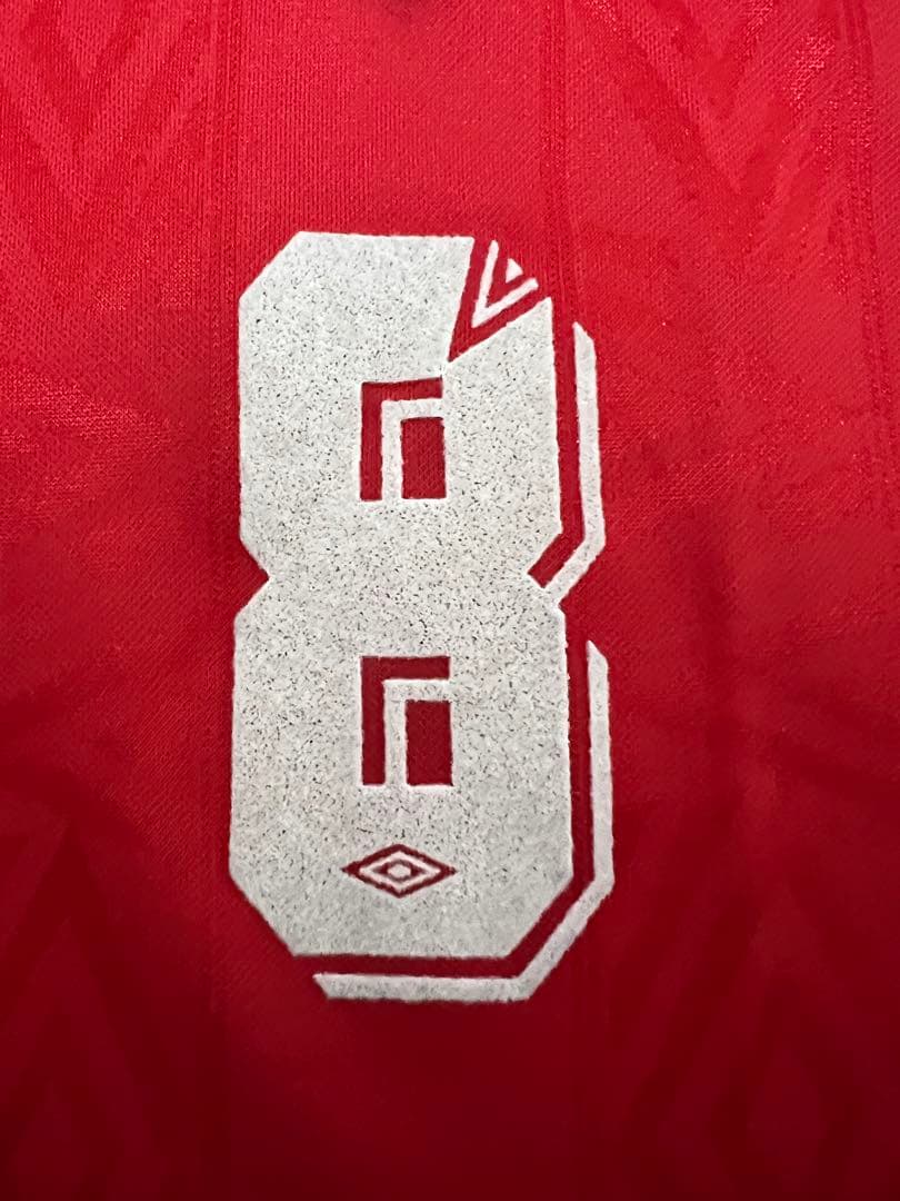 アンブロ UMBRO サッカー ユニフォーム シャツ 90s イングランドカラー