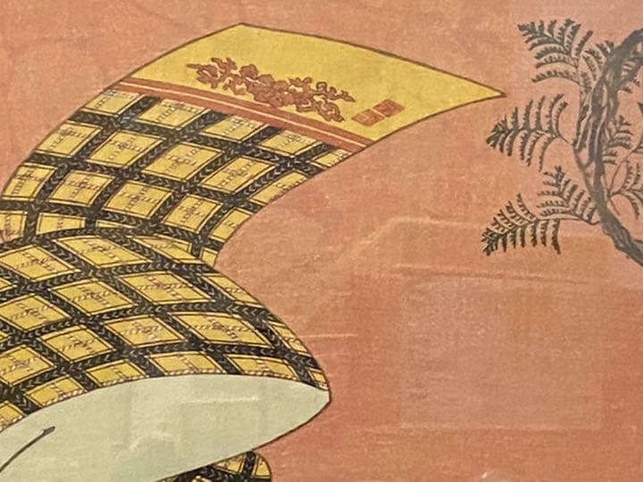 ‼️リサイクルFORTで検索‼️浮世絵の️傑作品‼️豊国作で印刷工芸品‼️現代建築に合う②