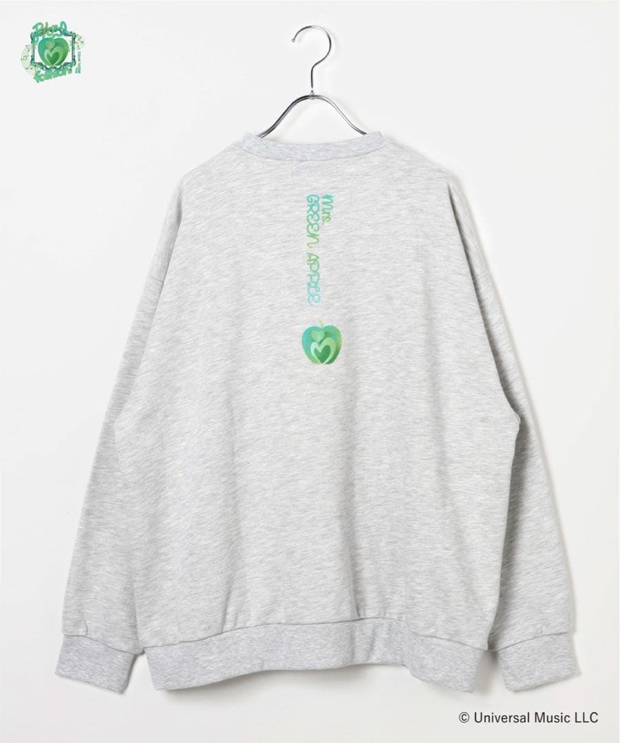 新品Mrs.GREENAPPLE×andSTコラボ　オーバーサイズスウェット