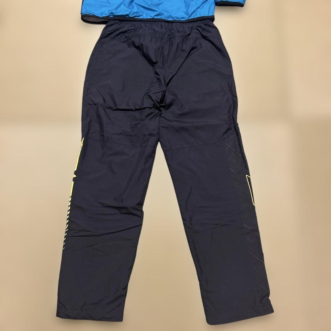 Mizuno ジャージ上下セット 青/黒