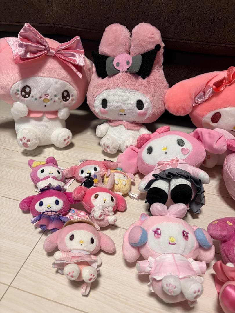 マイメロディぬいぐるみ、マスコット