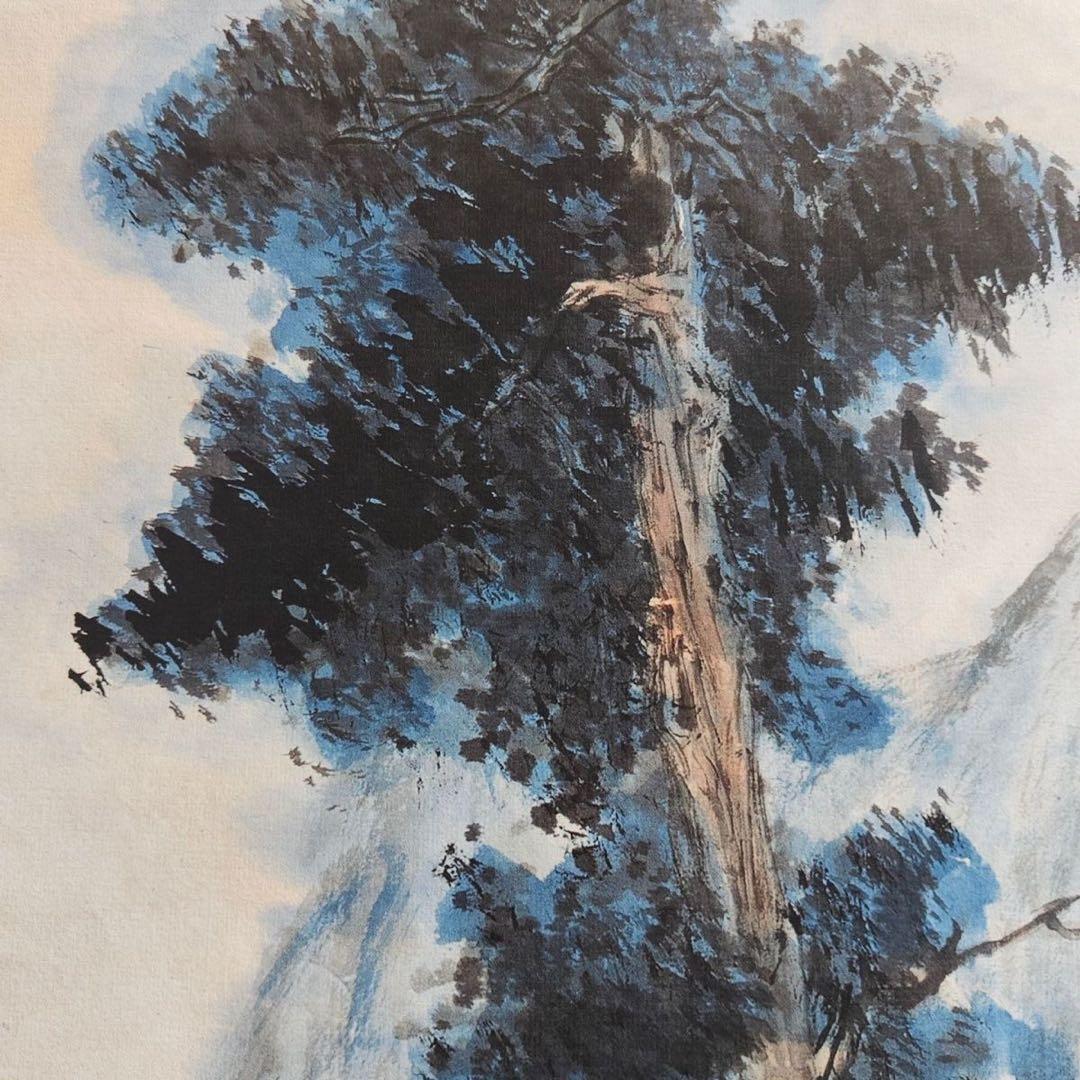 刘奎龄 百鸟之王 中国画 掛け軸 水墨画 和室 玄関 茶室 壁掛け 美術品