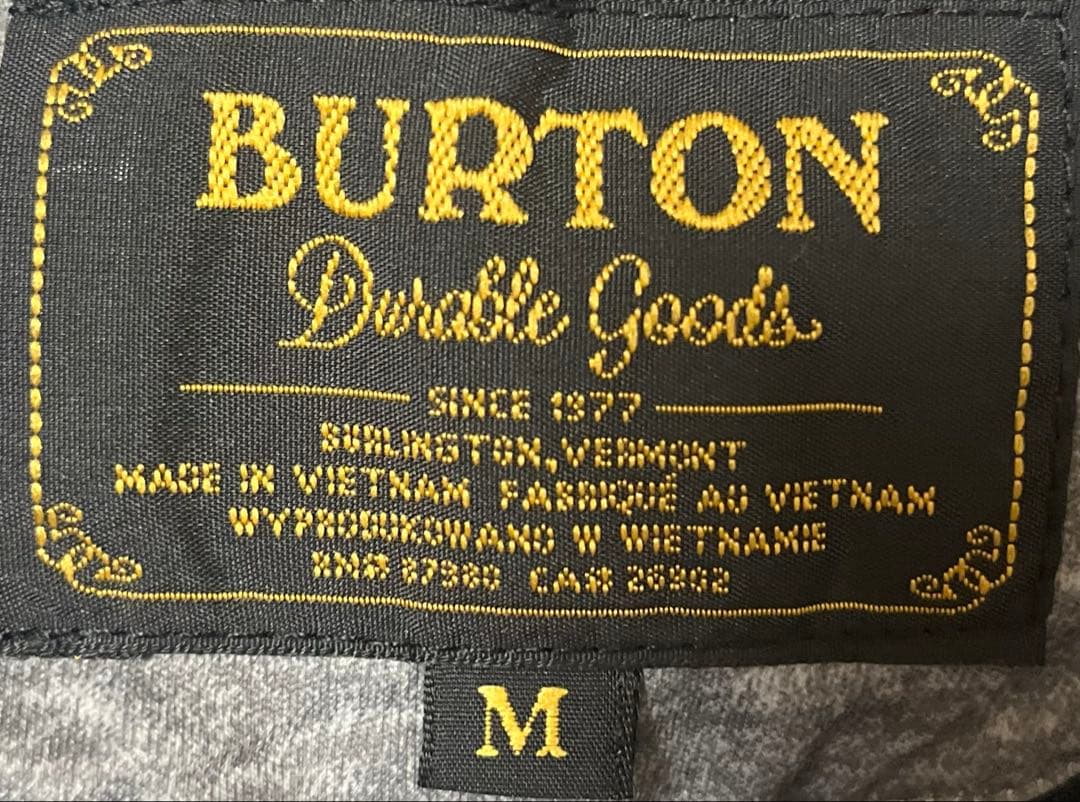 BURTON 撥水トレーナー