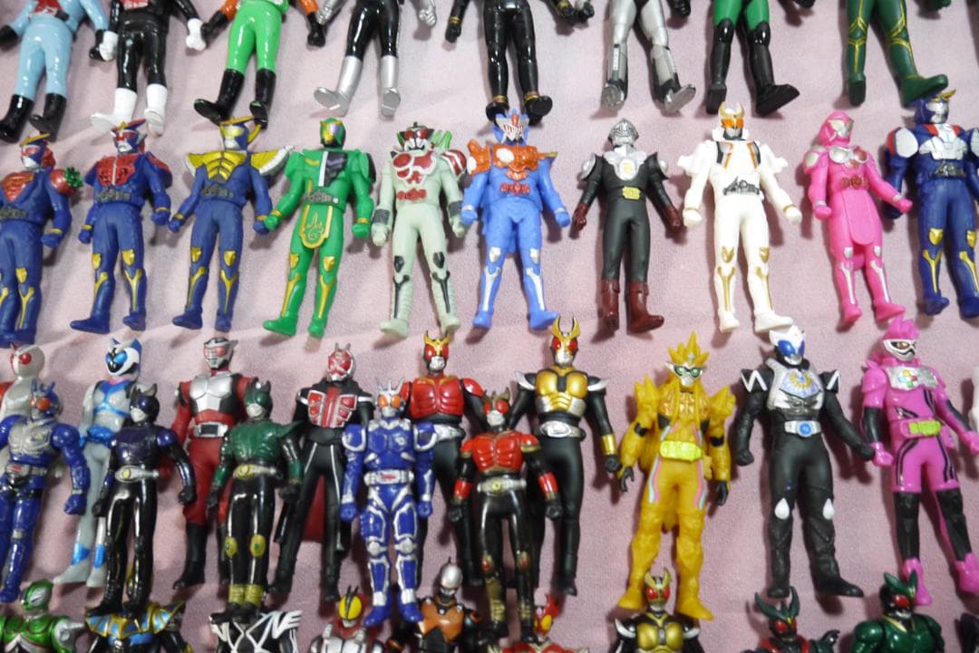 仮面ライダー　ミニソフビ　115体