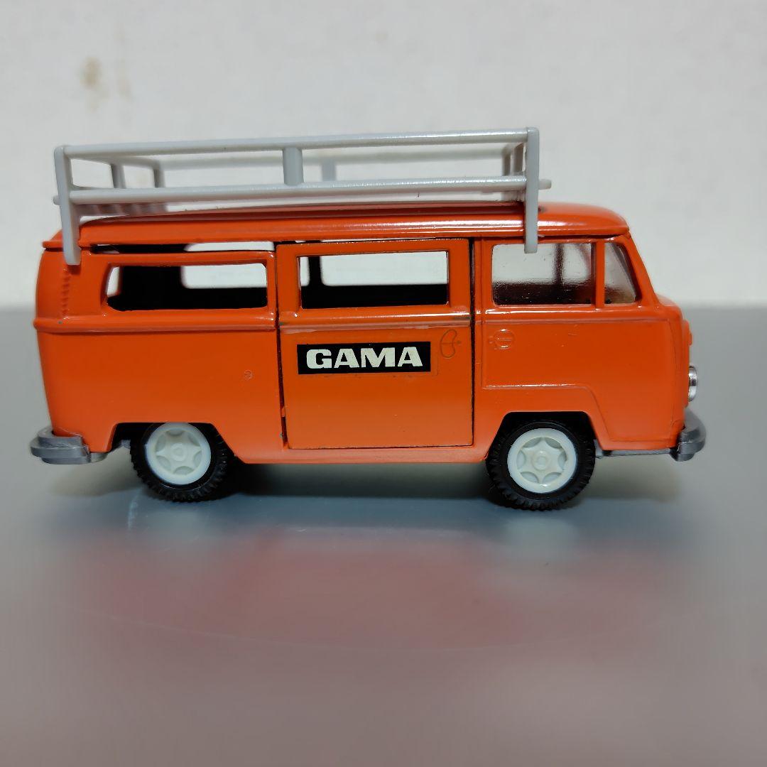 GAMA フォルクスワーゲンレイトバス　キャリア付き　オレンジ