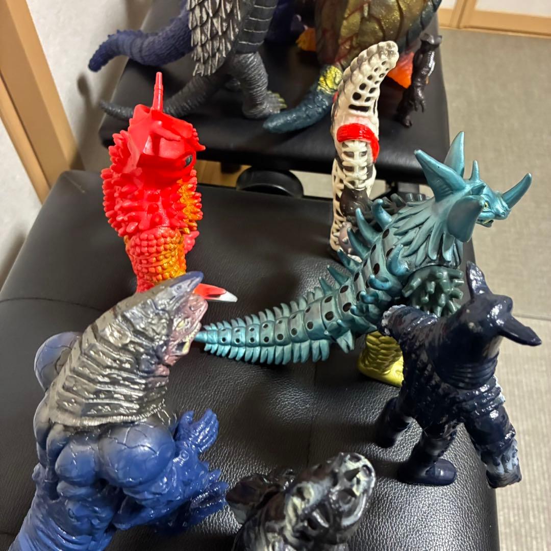 怪獣フィギュア　まとめ売り　バンダイ　YUTAKA製含む　ウルトラマン　ゴジラ