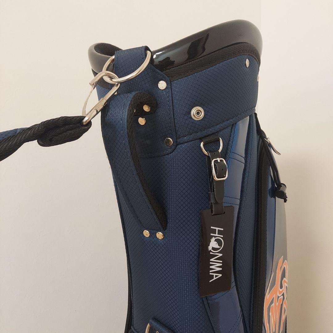 HONMA ホンマ キャディバッグ ネイビー/オレンジ ★美品