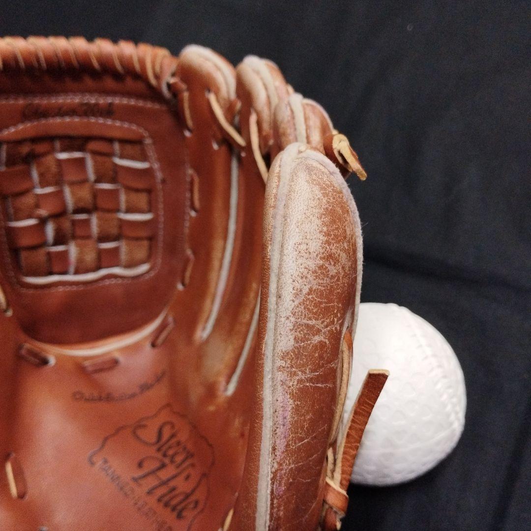 DYNA ZETT・軟式グラブ右投げ・中古品