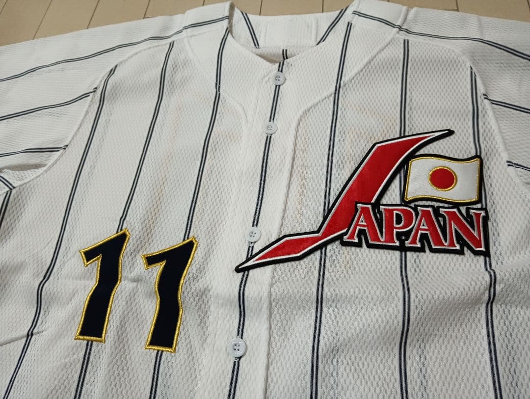 新品 mizuno製 WBC記念 野球日本代表 ユニフォーム 北京 アテネ五輪