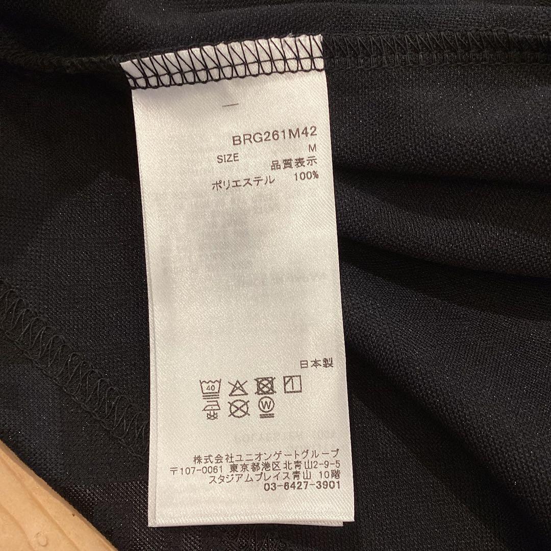 新品　BRIEFING MS SHADOW LOGO JQ HIGHNECK M