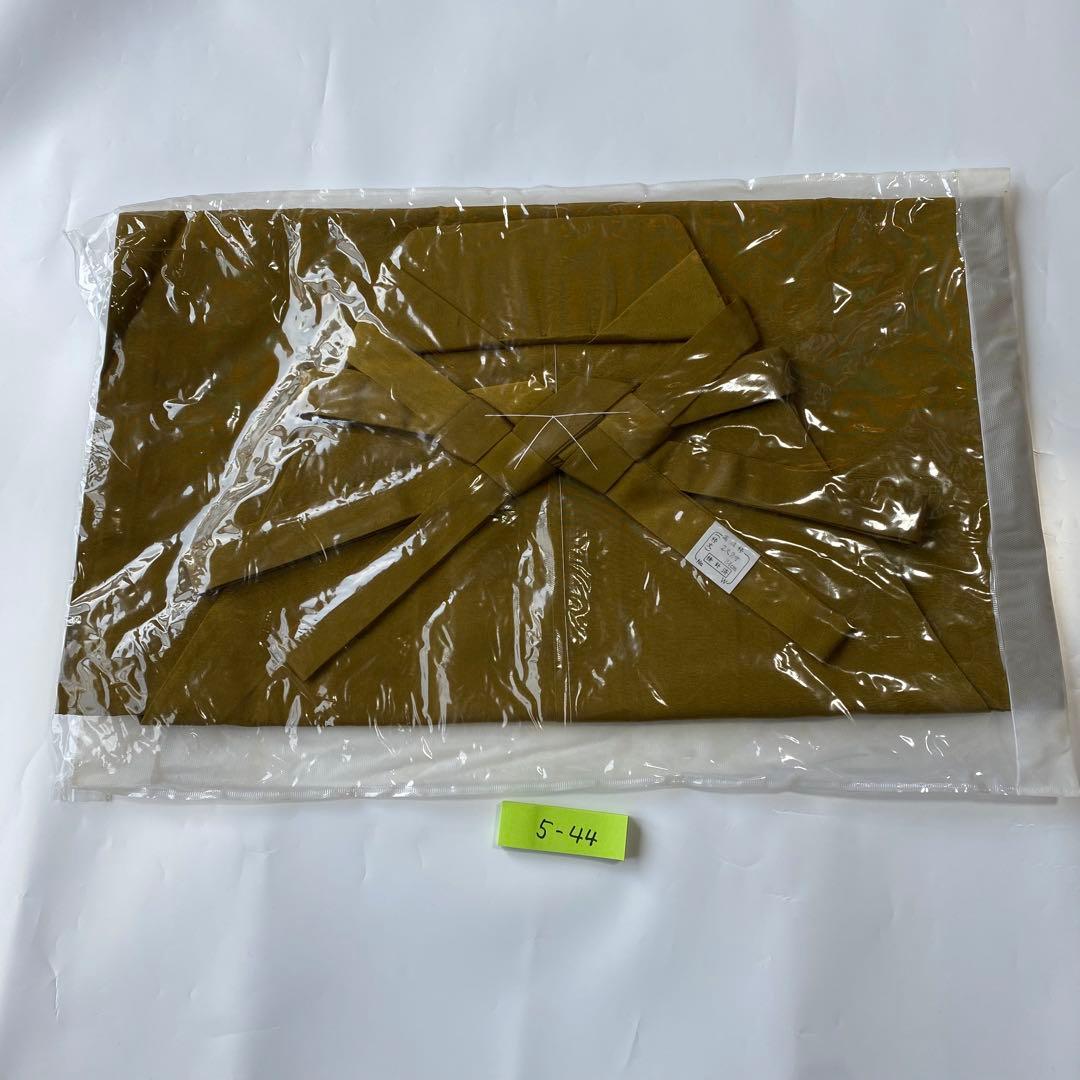 (5-44) 馬乗袴　2尺2寸 金茶色　黄土色　詩吟　舞踊　踊袴