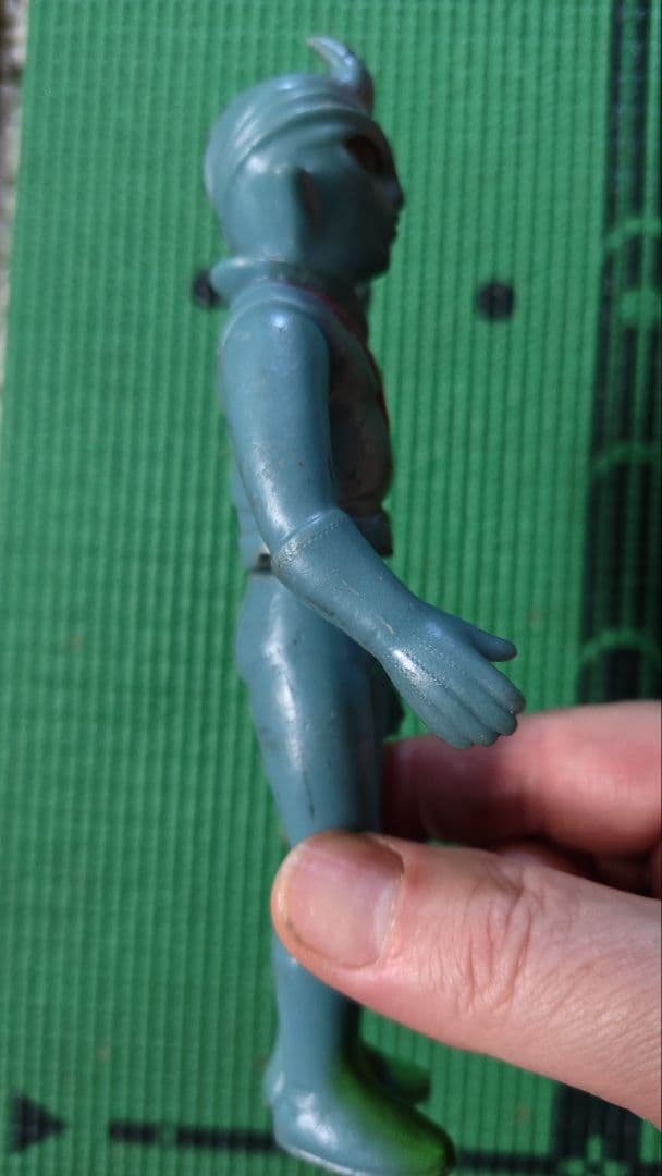 当時物　流星人間ゾーン　ソフビフィギュア　メーカー不明品　昭和レトロ
