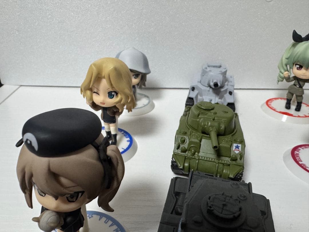 ちびきゅん　ガールズ&パンツァー劇場版　キャラ&戦車セット　全種類　ガルパン