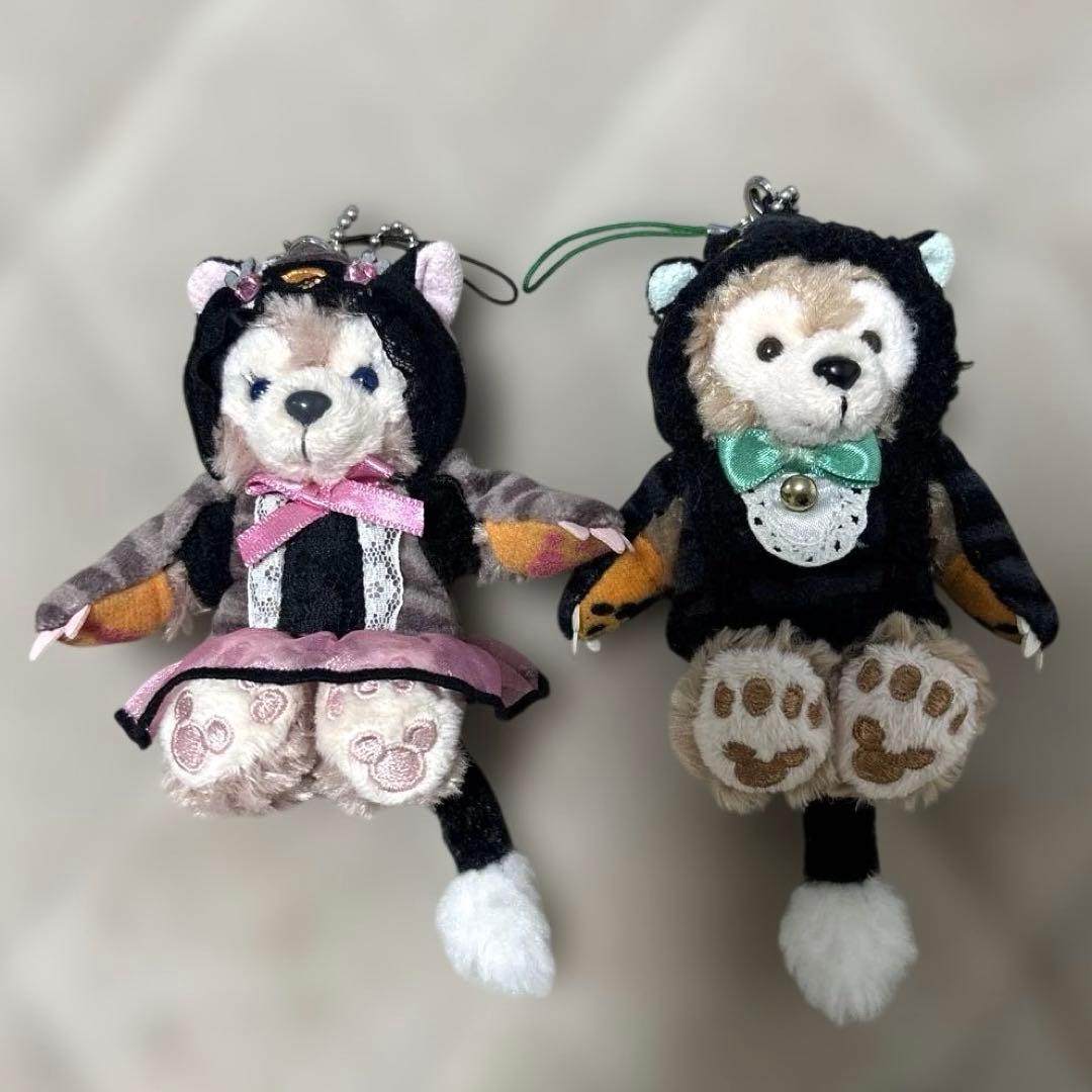 【まとめ売り】ダッフィー シェリーメイ ハロウィン ぬいぐるみ　キーホルダー