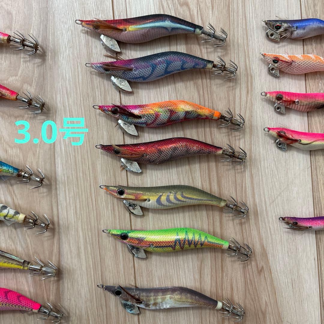 エギ　40個　破れ無し　ヤマシタ等