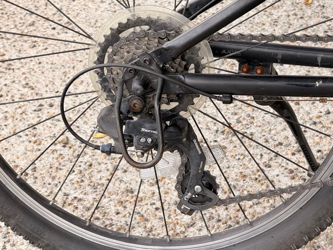 直接引取 愛知県 GIANT MTB XTC JR 24 ブラック（ジュニア用）