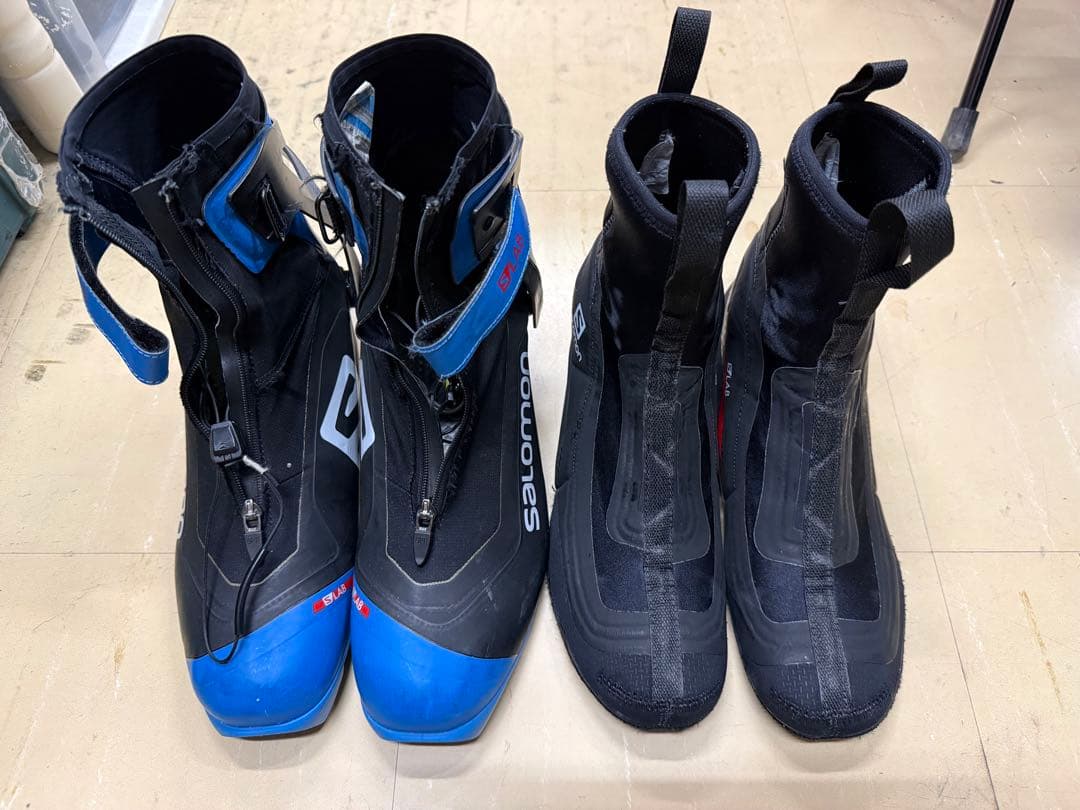 Salomon S/LAB スキー用ブーツ 黒/青