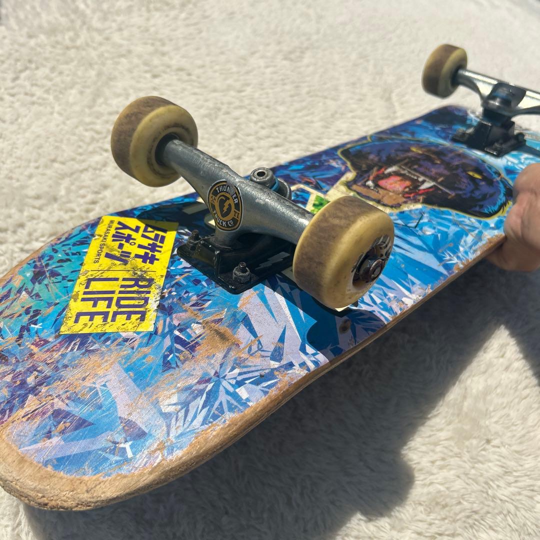 スケートボード コンプリート TUFLEG デッキ Thunder トラック