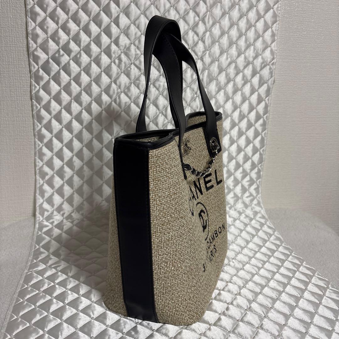 used CHANELシャネル ノベルティ ショルダー トート バッグ ベージュ