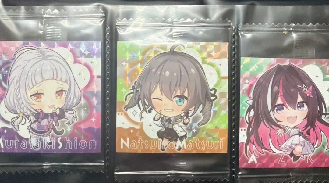 ホロライブ　ホロナツステッカーシール　ホロライブいたじゃがおまけシールまとめ売り