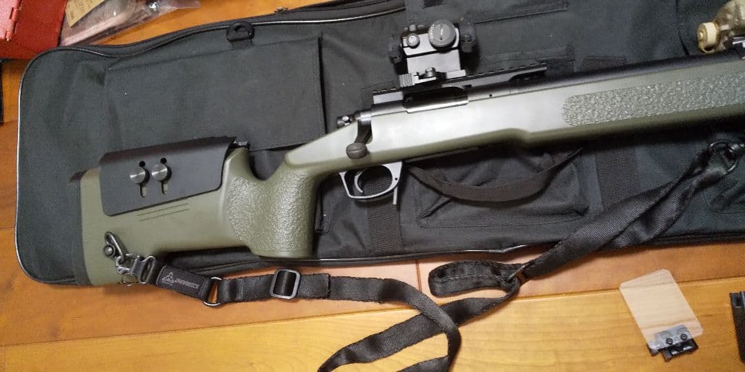 M40A5 O.D.ストック 東京マルイ ガンケース 予備マガジン