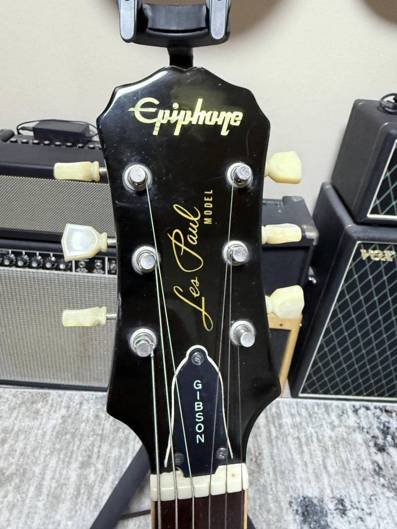 EPIPHONE LES PAUL STD ネック補修 MOD 韓国製