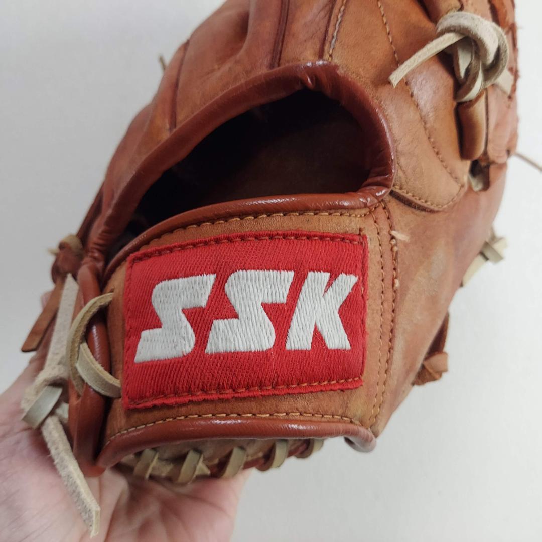 【超レア！ビンテージ再生品】大人用・軟式グローブ　オールラウンド　SSK
