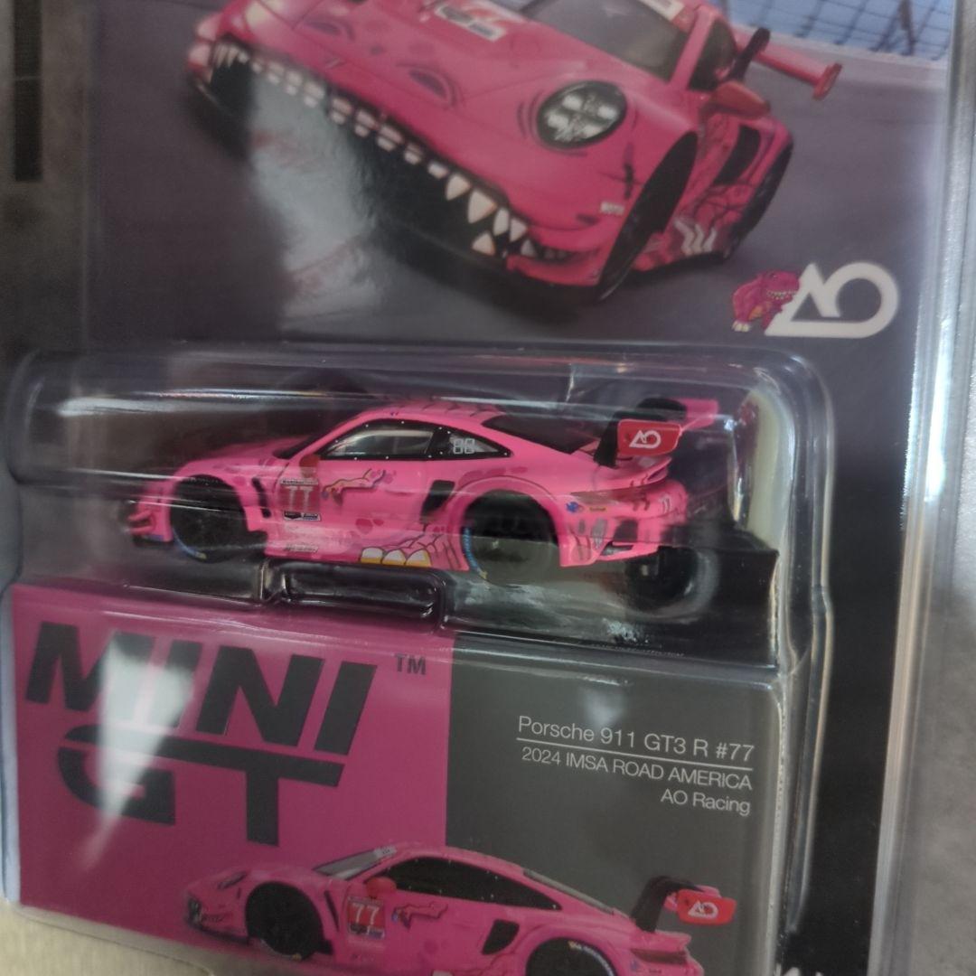 ミニカー MINI GT Porsche 911 GT3 R #77 ROXY